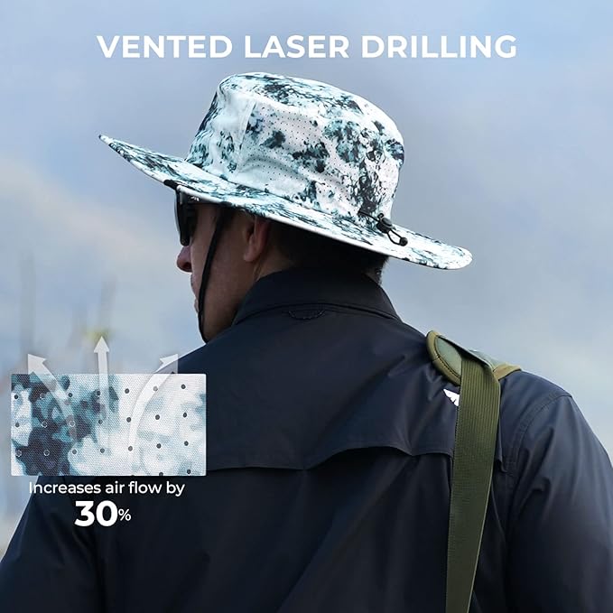 KastKing Sol Armis UPF 50 Boonie Hat - Sun Protection, Fishing, Beach & Hiking, Paddling, Rowing, Kayaking