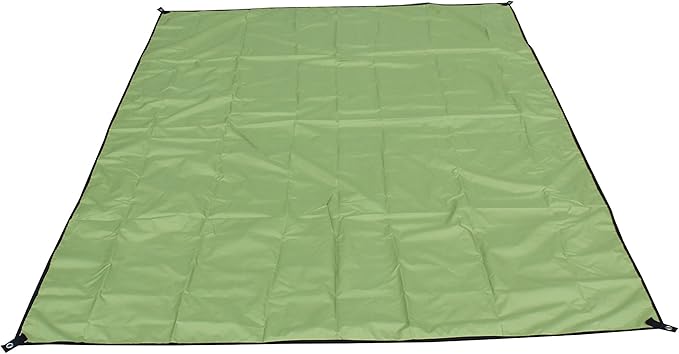 WoneNice 118 x 118 inches Camping Tarp for Tent, Tent Footprint, Sun Tarp, Ground Tarp, Insulated Thermal Silver Coating Survival Tarp for Beach, Car or Camping and Adventure