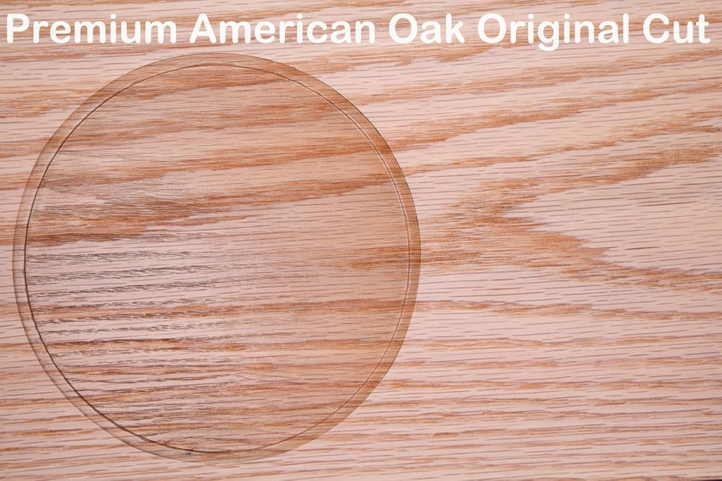 12" USA Oak Wood Lazy Susan Organizer Kitchen Turntable for Cabinet Pantry Table Organize