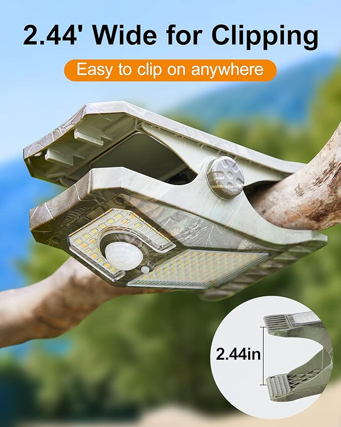 1000LM High Bright Solar Camping Lights, 118LED Solar Powered & USB Rechargeable Camping Essentials, IP68 Waterproof Portable Solar Emergency Lights Outdoor for Tent RV Power Outage