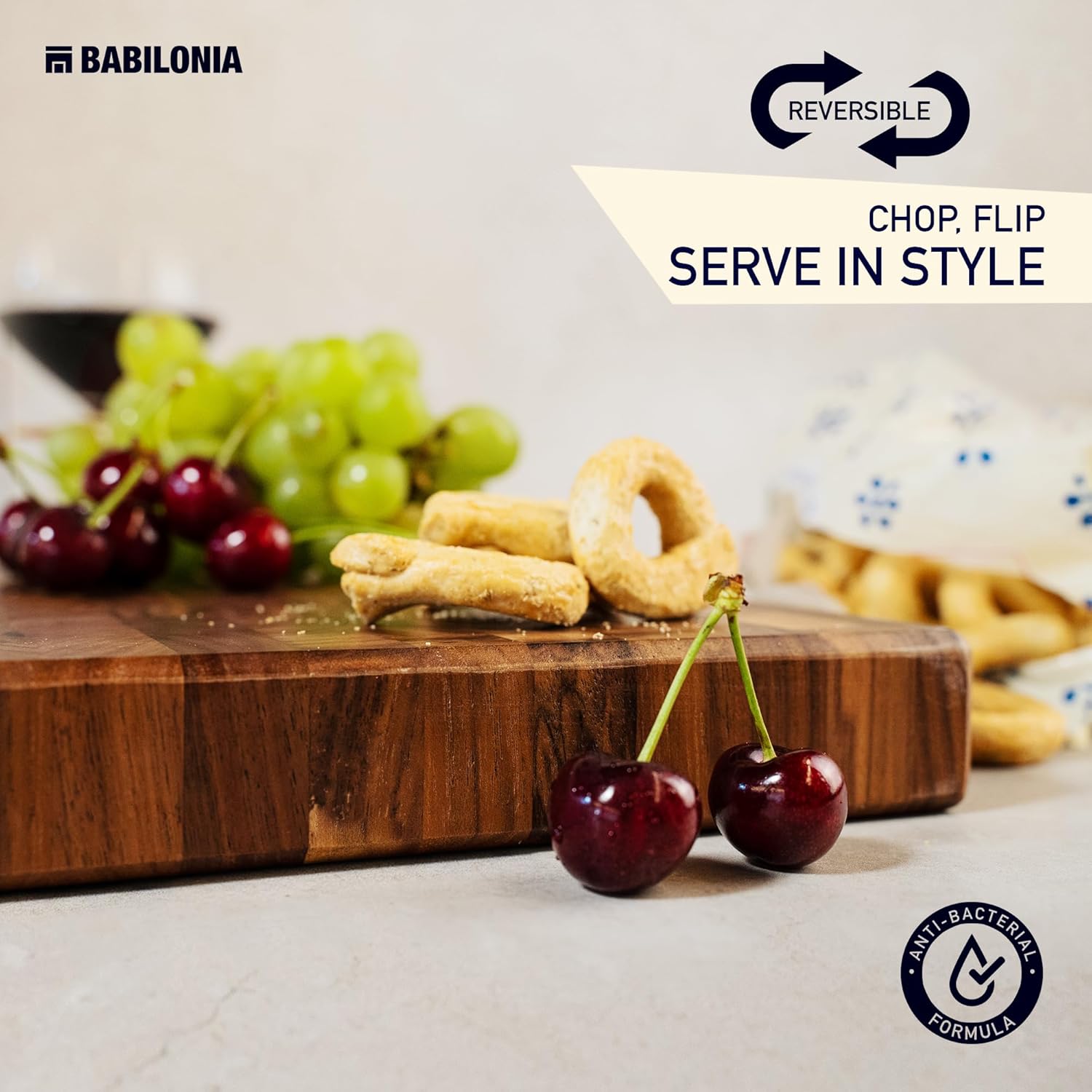 American Black Walnut Cutting Board (ExtraThick 1.7"), Premium Quality & Professional Butcher Block. Heavy Duty End Grain Wood Chopping Board 15.7"L x 10.2"W (Oil bottle & Plate included)