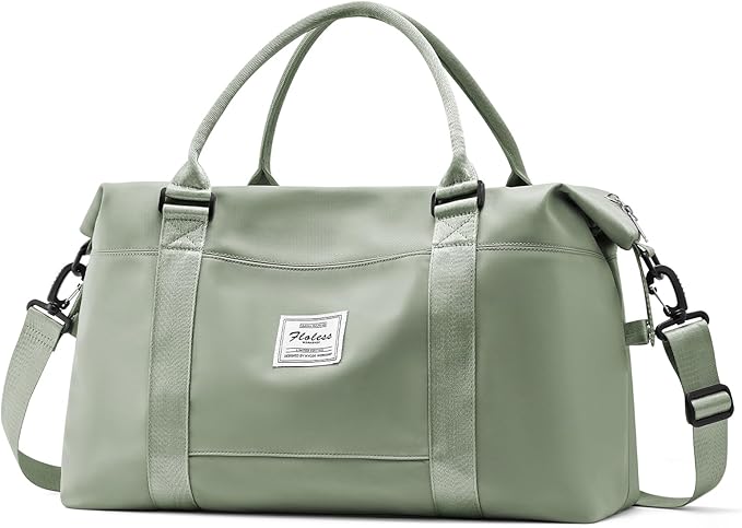 Gym Bag Womens,Travel Duffel Carry on Bag Sport Tote Bag Weekend Overnight Bag