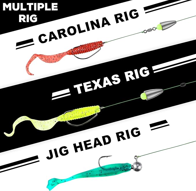 TOPFORT 187/343pcs Fishing Accessories Kit, Organized Fishing Tackle Box with Tackle Included, Fishing Hooks, Fishing Weights Sinkers, Fishing Gear and Equipment, Fishing Gift for Men