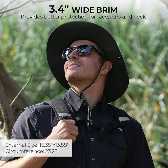 KastKing Sol Armis UPF 50 Boonie Hat - Sun Protection, Fishing, Beach & Hiking, Paddling, Rowing, Kayaking
