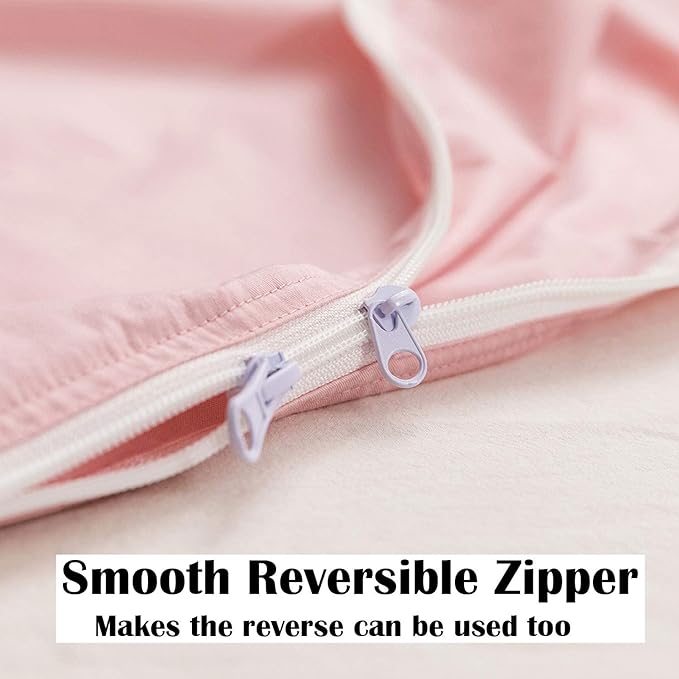 Brand - GANNAFEE Cotton Sleeping Bag Liner with Zipper - 100% Cotton Travel Sheet Sleep Sack Adult - Travel Sleeping Bag for Hotels Camping Hiking