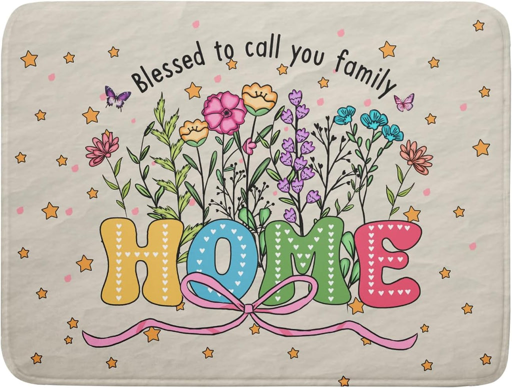 Colorful Home Dish Drying Mat Cute Home Microfiber Absorbent Kitchen Counter Pad 18 X 24 in for Dining Coffee Bar Decor