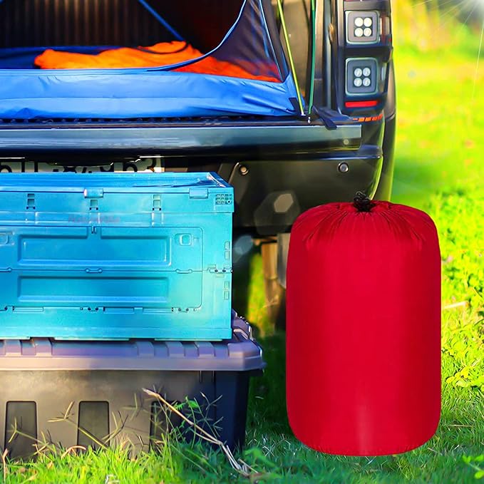 Camping Sleeping Bags for Adults Kids Portable Waterproof Lightweight Sleeping Bag 4 Seasons Winter, Fall, Spring, Summer Backpacking Hiking Mountaineering Indoor Outdoor Use