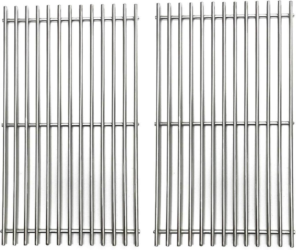 17-1/2" Stainless Steel Cooking Grates Replacement Parts for Weber Spirit 200 Series Spirit E-210 S-215 S-210 E-220 S-220 Gas Grill Grids 7637 67022