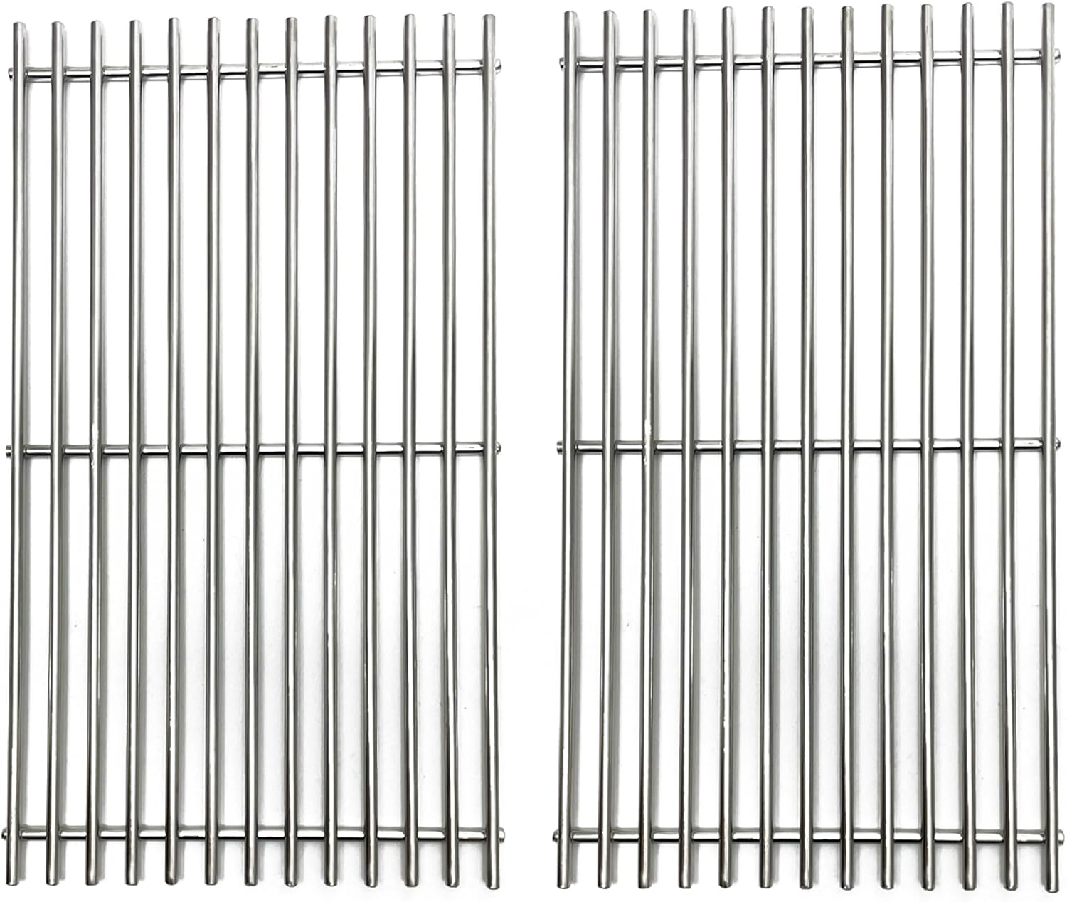 17-1/2" Stainless Steel Cooking Grates Replacement Parts for Weber Spirit 200 Series Spirit E-210 S-215 S-210 E-220 S-220 Gas Grill Grids 7637 67022