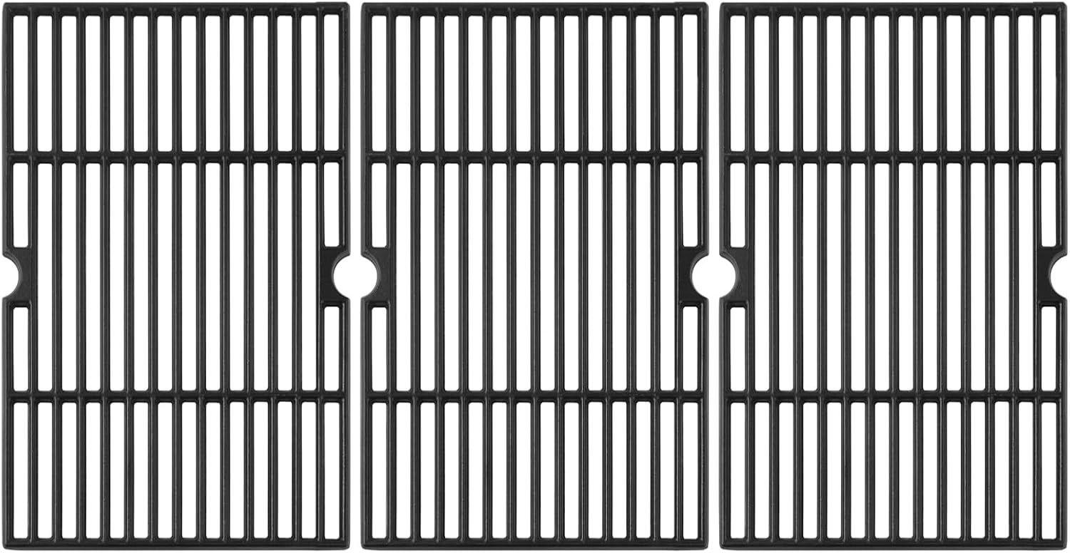 720-0896B 720-0896 Grill Grates Replacement Parts for Nexgrill 6 Burner 730-0898 720-0898 720-0898a 730-0896 730-0896b Grates 17 Inch Cast Iron Cooking Grid Nexgrill Outdoor Gas Grill Parts