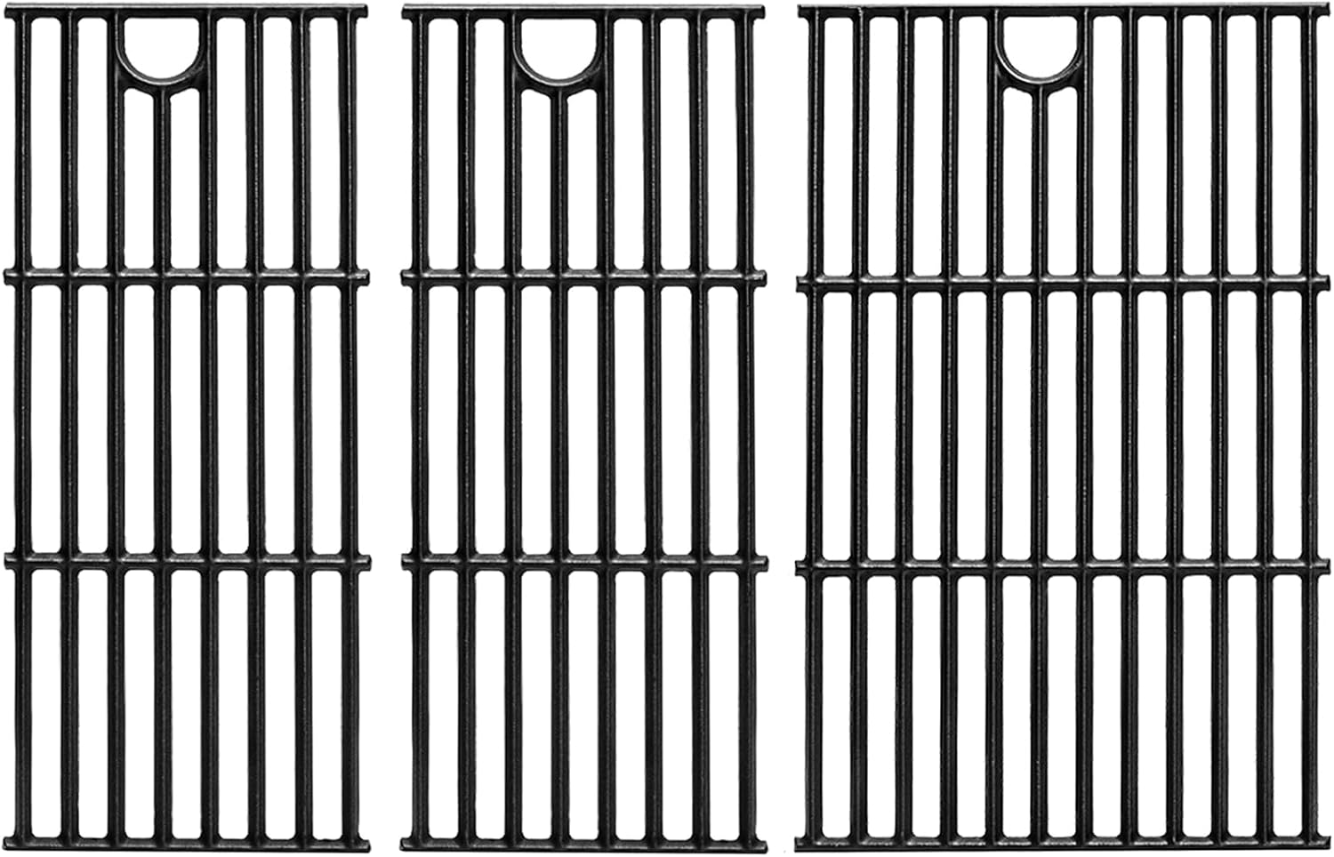 17" Grill Grates for Charbroil Performance 4 Burner 463352521 463354021 463365522 463365021 463350521, Cooking Grids for Charbroil Grills, Replacement Parts for G426-0004-W1 G426-0005-W1, Cast Iron