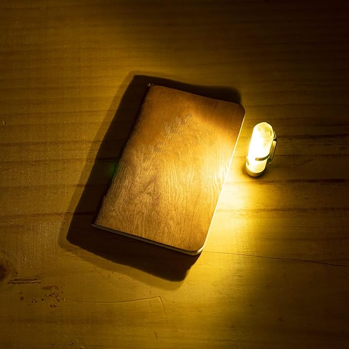 RovyVon Aurora A7 G4 Keychain Flashlight, USB C Rechargeable Max 650 High Lumen Flashlights Super Bright with EDC Small Size, 8 Mode, Glow Blue, Perfect for Gift Camping Emergencies Outdoor