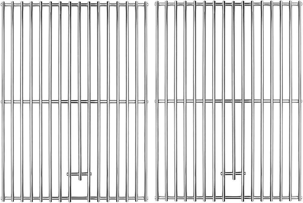 17" Grill Grates for Nexgrill 4-Burner 720-0830H 720-0783E Nexgrill Replacement Parts 5 Burner 720-0888N 720-0888 720-0697, Cooking Grate Grill Parts for Kenmore, Uniflame and More
