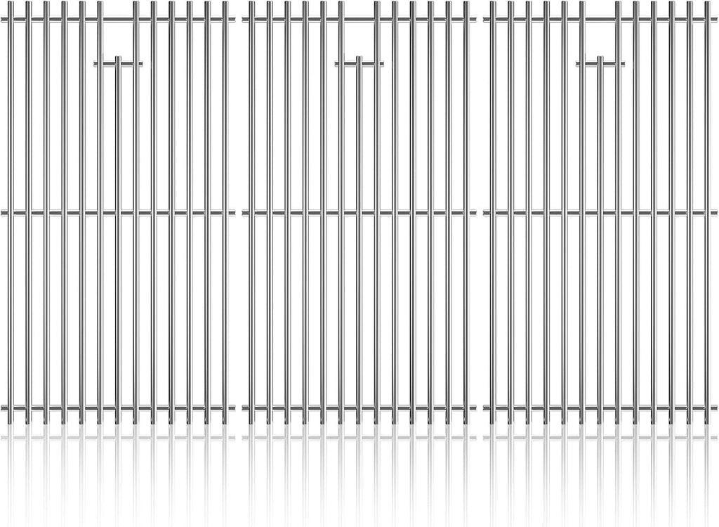 17" Stainless Steel Grill Grates for Charbroil 463242716 Tru Infrared, for Charbroil Commercial 463242715 463276016 463257520 463263924, for Lowe's 606682 Nexgrill 720-0882A BHG 720-0882