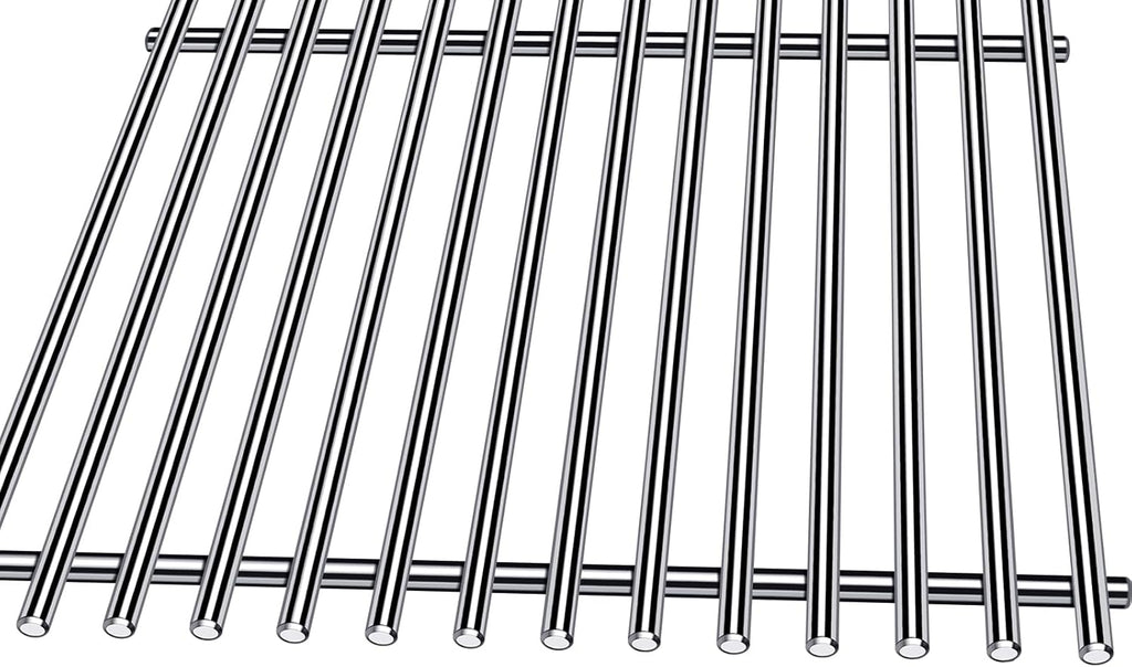 17.5” Grill Grates Replacement for 7637 7635 Weber Spirit I Spirit II E-210, S-210, E-220, S-220 With Front-Mounted Control Panels,Flavorizer Bars Cooking Grid Parts 2 Burners Spirit 200 Series