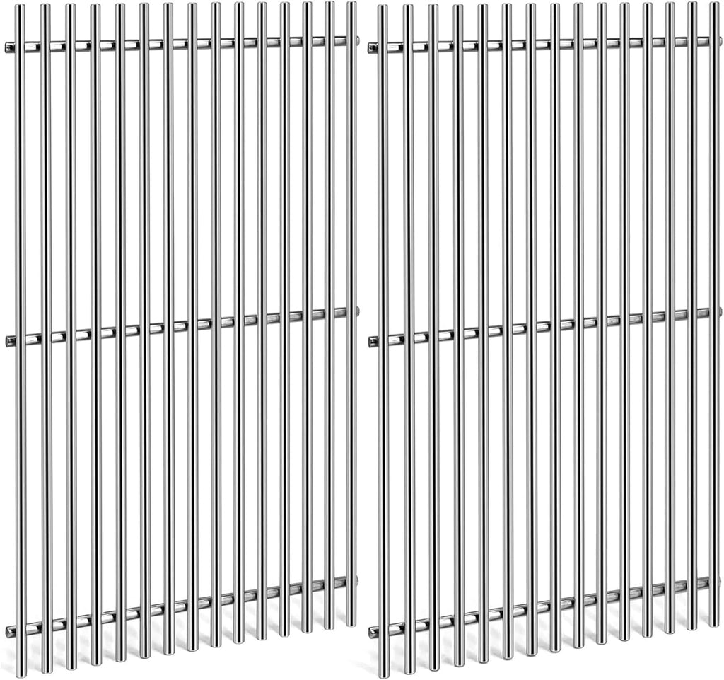 19.5" Stainless Steel Cooking Grates for Weber Genesis 300 Series, Weber Genesis Grill Parts for Genesis E310 E320 E330 S310 S320 S330, Replacement Parts for Weber 7528/7524