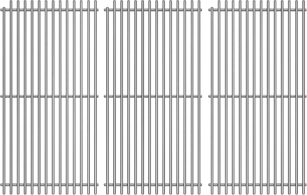 20-1/2" Stainless Steel Cooking Grates Replacement Parts for DCS 24“, 36”, 48“ Series Grill grids 36ABQ 36ABQAR 36ABQR 36BQAR 36BQR 36DBQ 48DBQAR 48DBQR Gas Grill 3pack