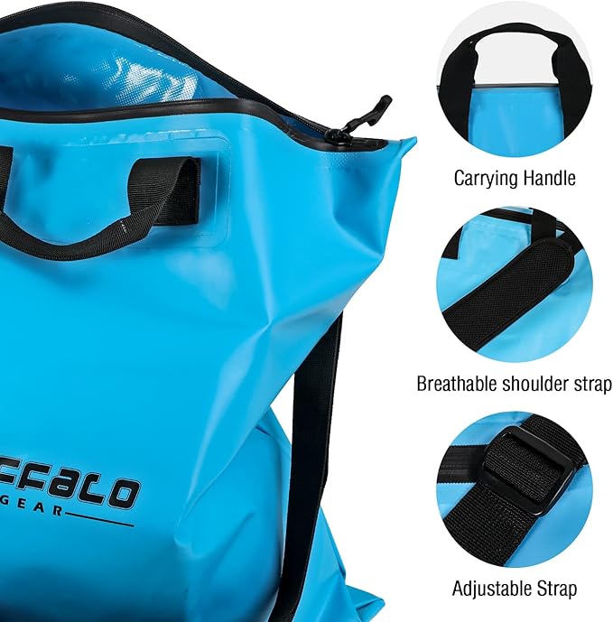 Buffalo Gear Fish Bag with Airtight Waterproof Zipper