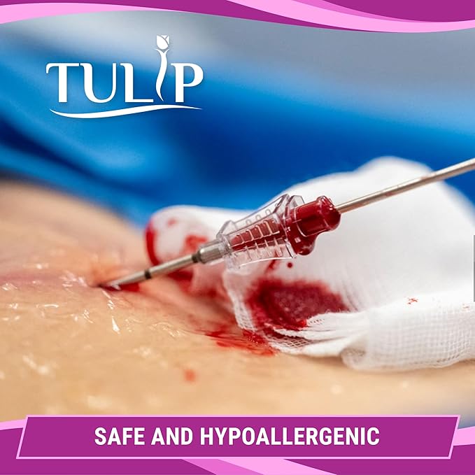 200 Gauze Pads 4x4 4-Ply Non Woven Gauze Sponges - Non Sterile Dental Gauze & Esthetic Wipes - Soft All Purpose Medical Gauze Squares for First Aid Kit, Surgical, Wound Dressing by Tulip