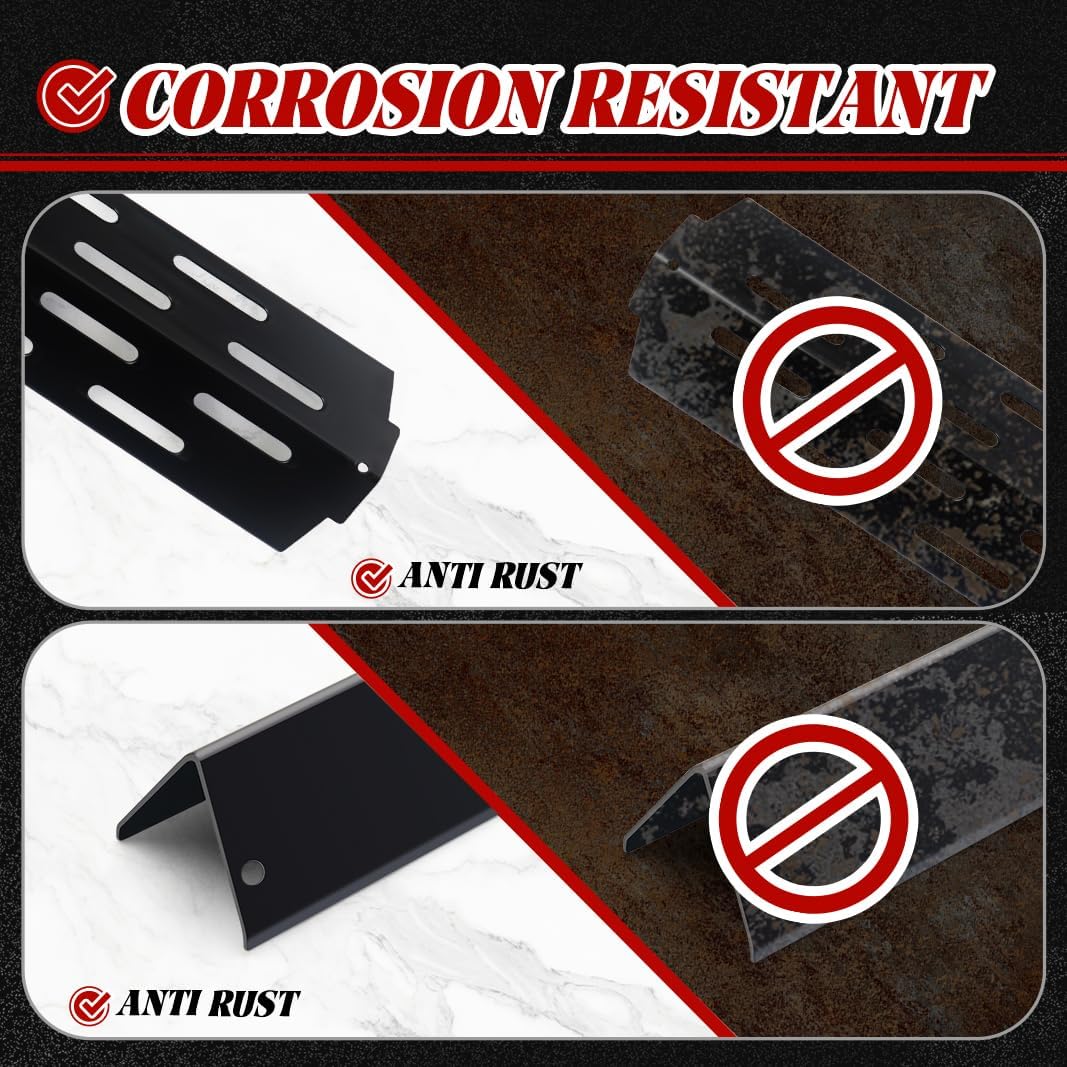 Grill Replacement Parts for Genesis ii Grates 66032 Flavorizer Bars Grill Parts GS4,66095 Grill Grates 66795 Heat Deflector Replacement Parts for Weber Genesis ii E-310