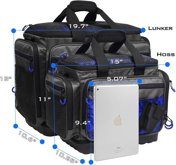 KastKing Fishing Gear & Tackle Bags - Saltwater Resistant Fishing Bags - Fishing Tackle Storage Bags