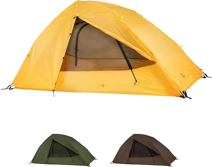 TETON Sports Vista Quick Tent; Dome Camping and Backpacking Tent; Easy Instant Setup; Clip-On Rainfly Included