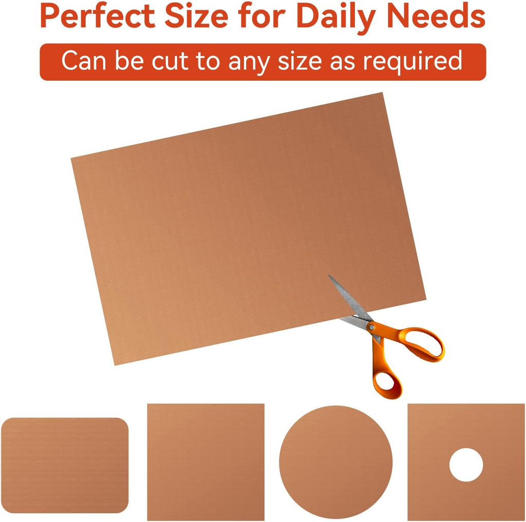 Oven Liners for Bottom of Oven - 3 Pack Large Gas Stove Top Protectors, Reusable Oven Liner for Electric, Gas, Toaster Ovens, Grills - BPA & PFOA Free Keep Your Oven Clean Oven Mat