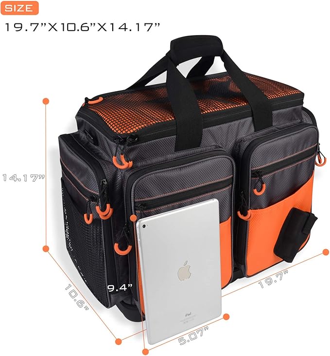 KastKing Fishing Gear & Tackle Bags - Saltwater Resistant Fishing Bags - Fishing Tackle Storage Bags