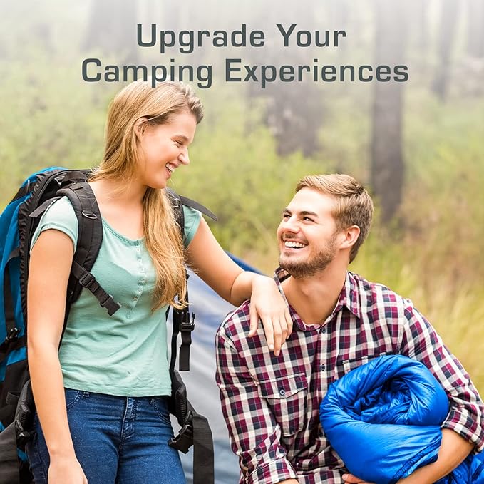 Active Era Ultra Lightweight Sleeping Bag Indoor & Outdoor - Compact, Ultralight Sleeping Bag for Warm Weather - Camping Sleeping Bags for Warm Weather, Sleepovers, Fishing, Outdoor Camping and Hiking