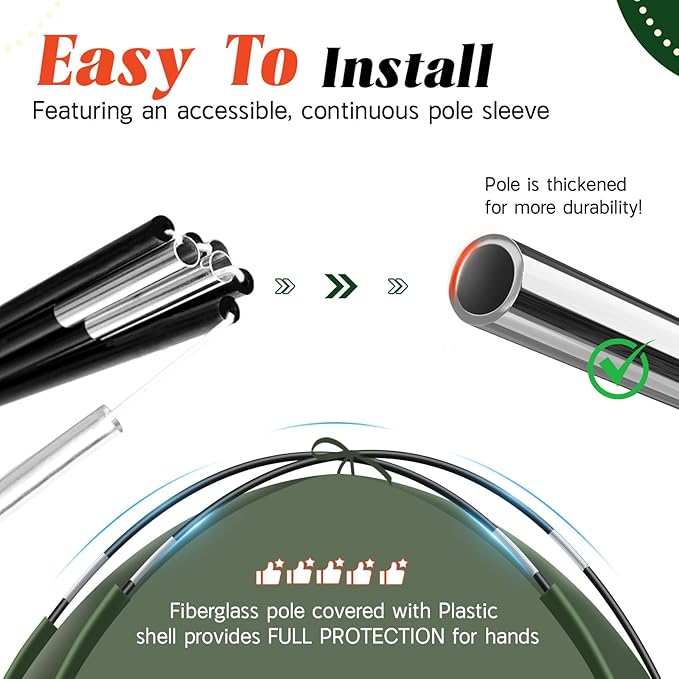 Tents for Camping 3-4 Person with Rainfly, Camping Tents Waterproof Windproof, Not Crowded for 2 Person Camping Tent, Outdoor Dome Tent Easy Setup, Backpacking Tent for Adventure Backyard