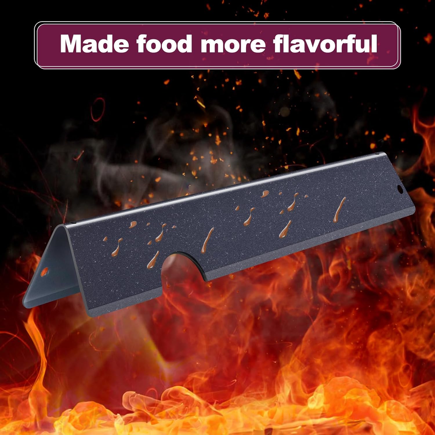 Grill Grate and Flavorizer Bars Heat Deflector Grill Parts for Weber Genesis 2 GS4 Grates 66089 66097, Weber Genesis II E-410, E-435, S-435, SE-410,for Weber 66041, 66033, 66796 Parts