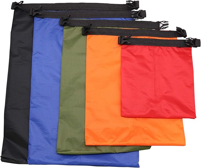 TRENDBOX Roll Top Waterproof Dry Bag Kit Storage Compression Bag Sack Poch Packing Organizers Water Resistant Camping Travel