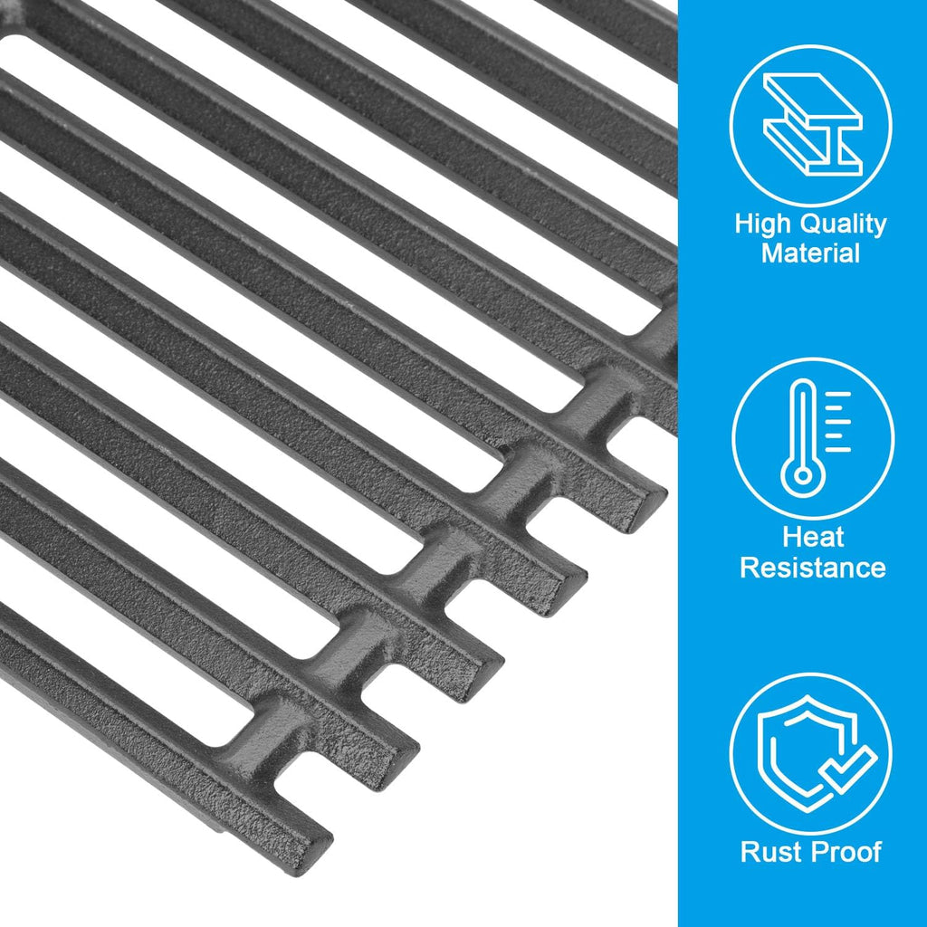Cast Iron Grill Grates & Emitter Plates for Charbroil Commercial Infrared 4 Burner 463242715, 463242716, 463276016, 466242715, 466242815, 463257520, G533-0009-W1 G5330009W1 G533-0009-W1A