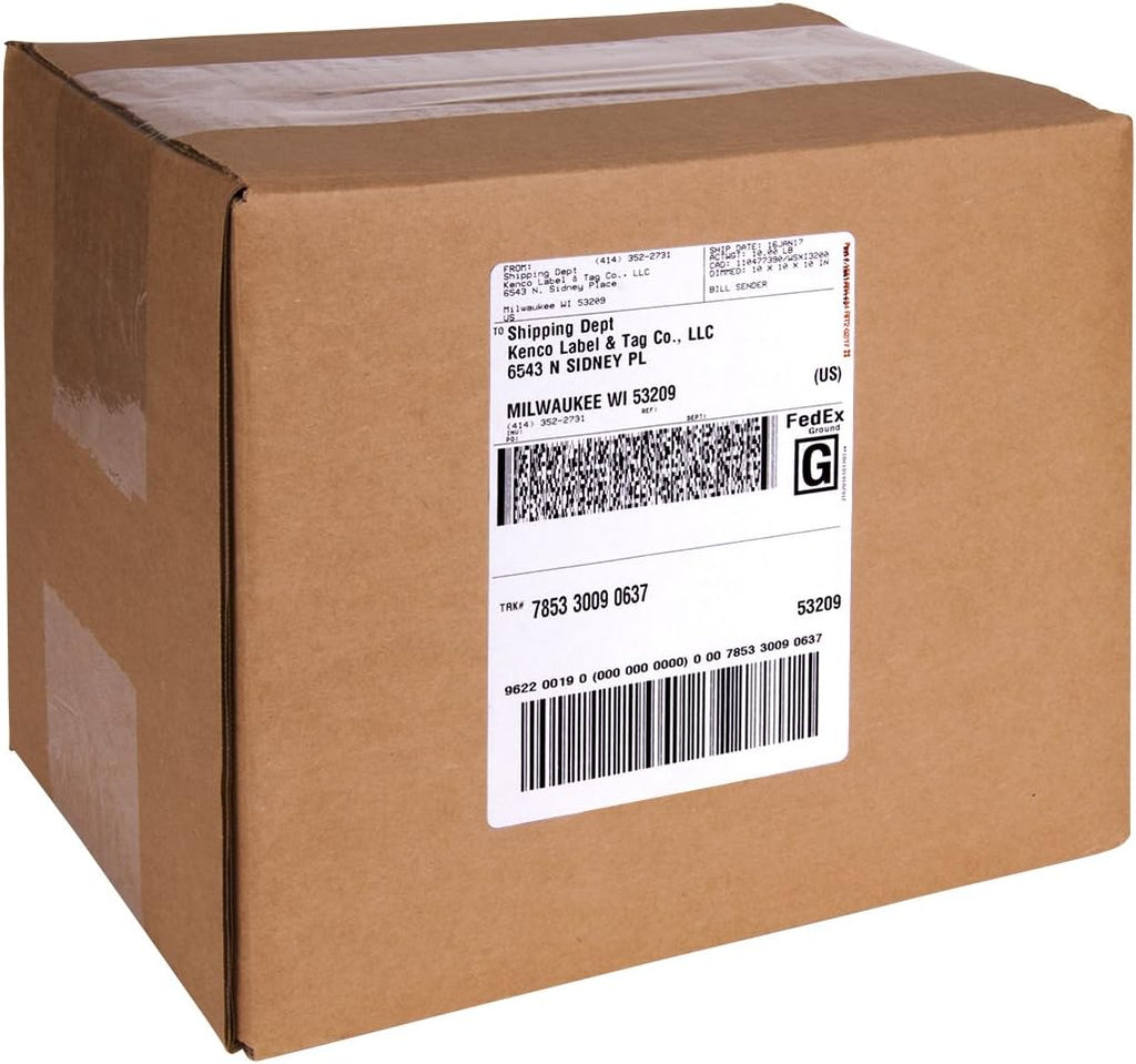 4" x 6" Compatible with Dymo® 4XL Postage Shipping Labels, Compatible with Dymo 1744907 (1 Roll - 220 Labels Per Roll) (6 Pack)
