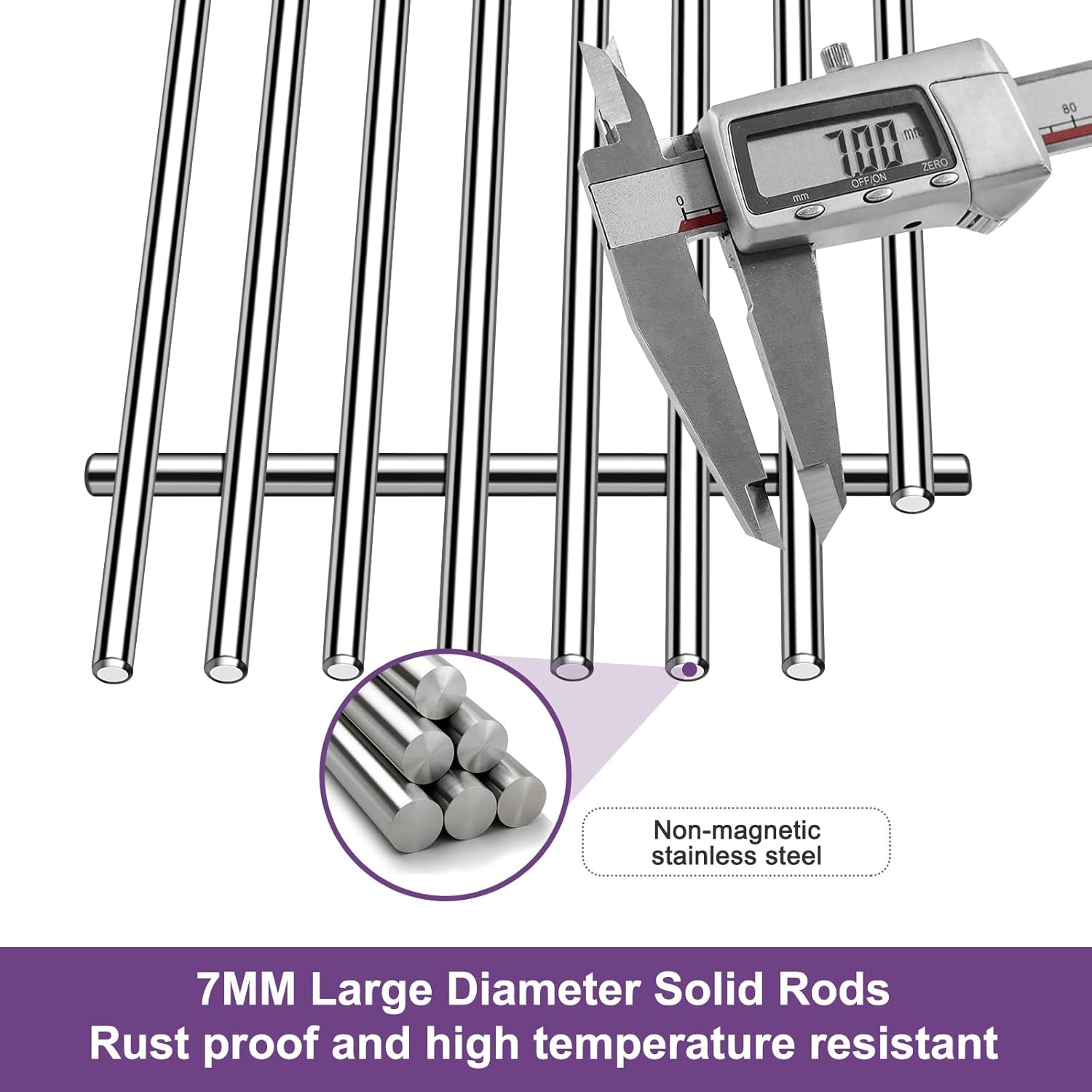 2 Pack 54911 Cooking Grid with 2 Pack 54921 Grill Grates Replacement for Viking VGBQ 30 Inch T Series VGBG 41 Inch T Series VGBQ 53 Inch T Series