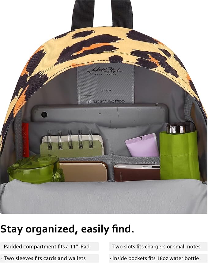 HotStyle SIMPLAY+ Mini Backpack, Multiple Colors and Patterns, 8 Litres