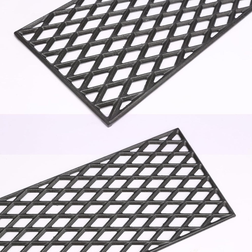 Cast Iron Grill Grates for Dyna glo 4 Burner DGH450CRP DGH450CRP-D, 5 Burner DGH485CRP DGH474CRP DGB494SPB, for Kenmore 146.16132110 146.23678310, Cooking Grate Replacement Parts