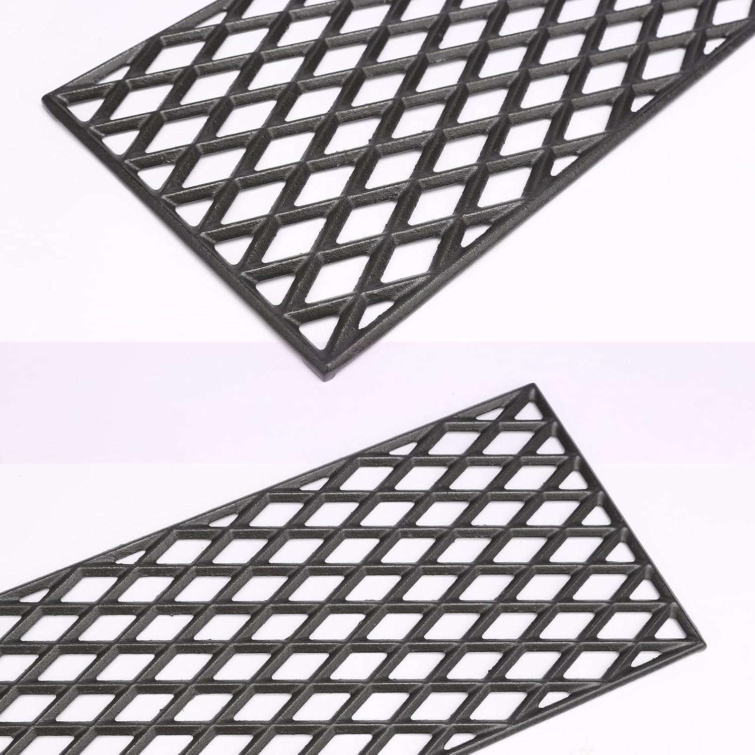 Cast Iron Grill Grates for Dyna glo 4 Burner DGH450CRP DGH450CRP-D, 5 Burner DGH485CRP DGH474CRP DGB494SPB, for Kenmore 146.16132110 146.23678310, Cooking Grate Replacement Parts