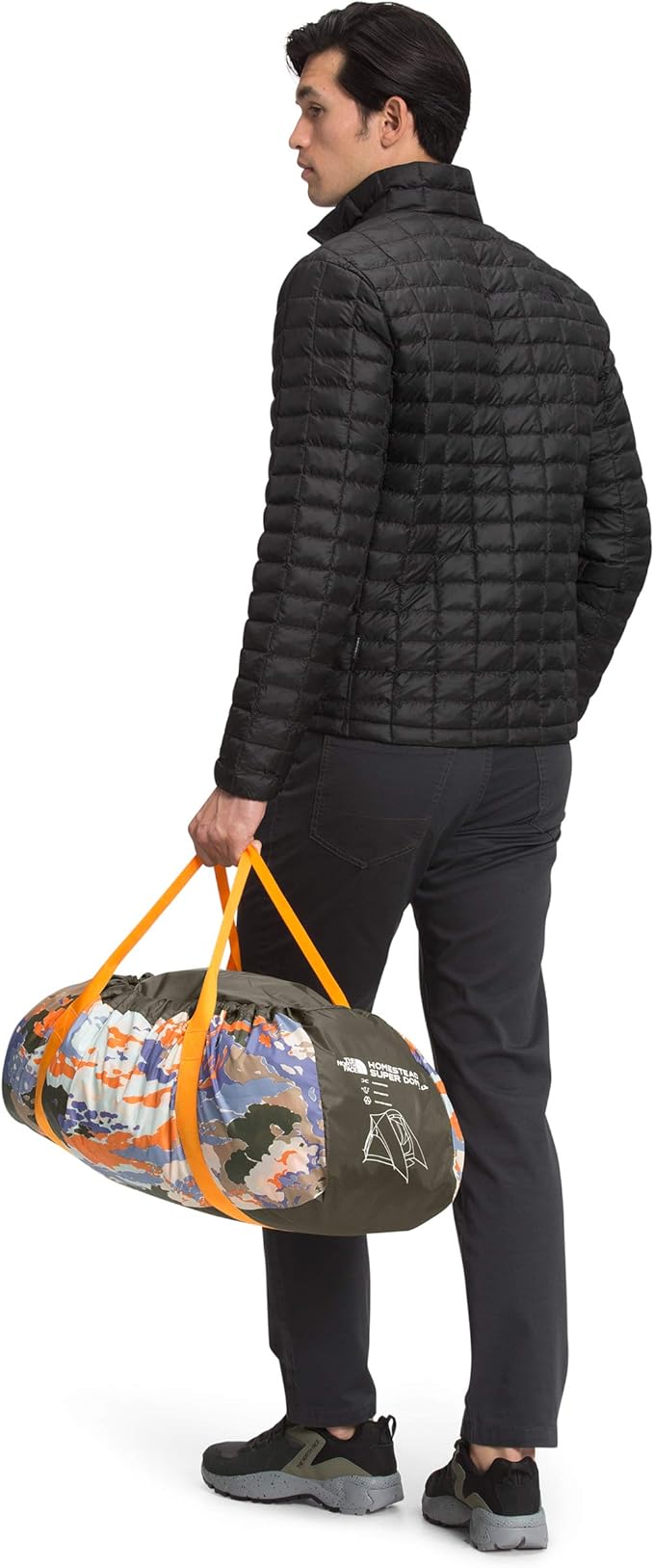 The North Face Homestead Super Dome 4, Sweet Lavender Cloud Camo Print/New Taupe Green, OS