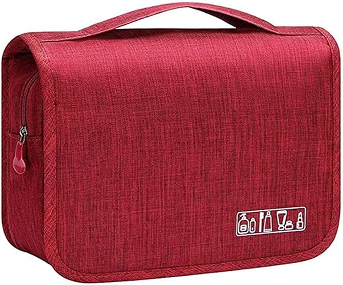 Hanging Travel Toiletry Bag Cosmetic Make up Organizer, Toiletry Bag for Women and Men, Water-resistant Makeup Cosmetic Bag Travel Organizer for Accessories, Shampoo, Toiletries