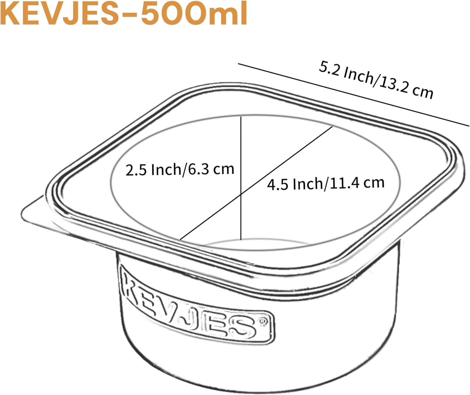 Stackable Silicone Artisan Pizza Dough Proofing Proving Trays with Air-tight Lids-4pack-500ml Volume for 250g Dough Ball (Green)