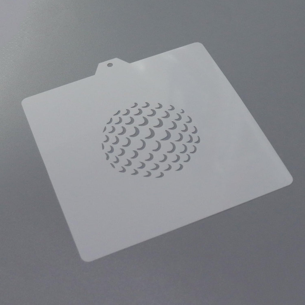 Cookie cutter and stencil set Baking stencils and cutters bundle DIY bakery decorating kit Cookie cutter with stencils Icing stencil and cookie cutter combo (Balls)