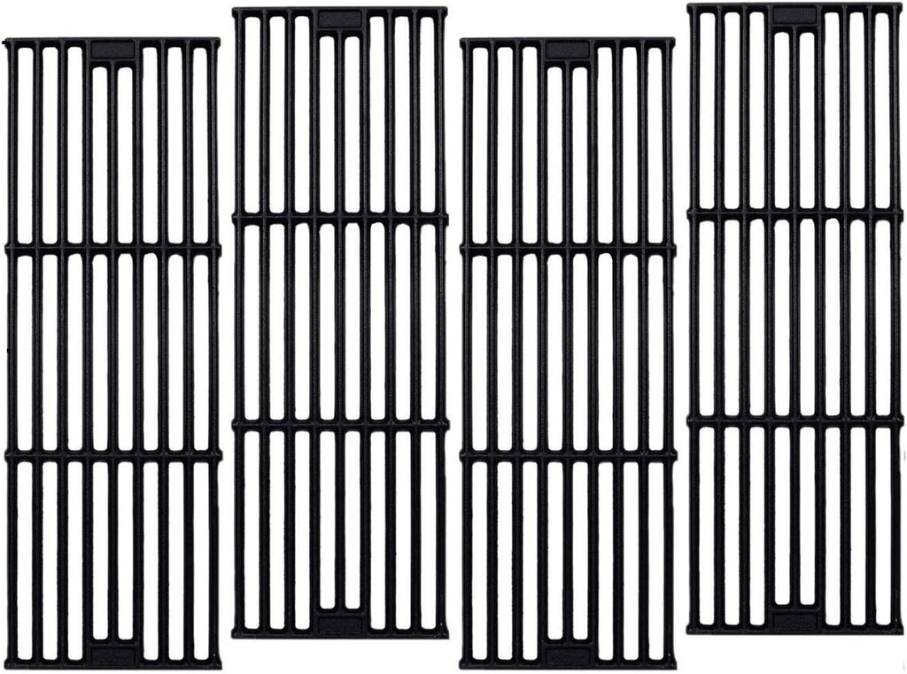 C6505A(4-Pack) 19 3/4" Cast Iron Cooking Grid Grates Replacement for Chargriller 2121, 2123, 2222, 2828, 3001, 3008, 3030, 3725, 4000, 4208, 5050, 5072, 5252, 9020