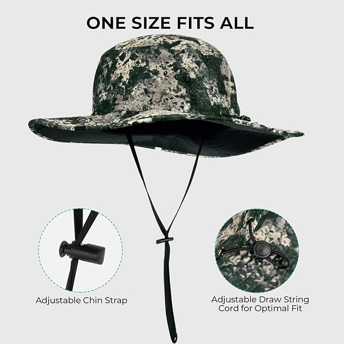 KastKing Sol Armis UPF 50 Boonie Hat - Sun Protection, Fishing, Beach & Hiking, Paddling, Rowing, Kayaking