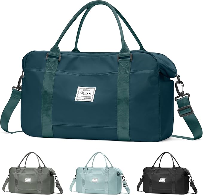 Gym Bag Womens,Travel Duffel Carry on Bag Sport Tote Bag Weekend Overnight Bag