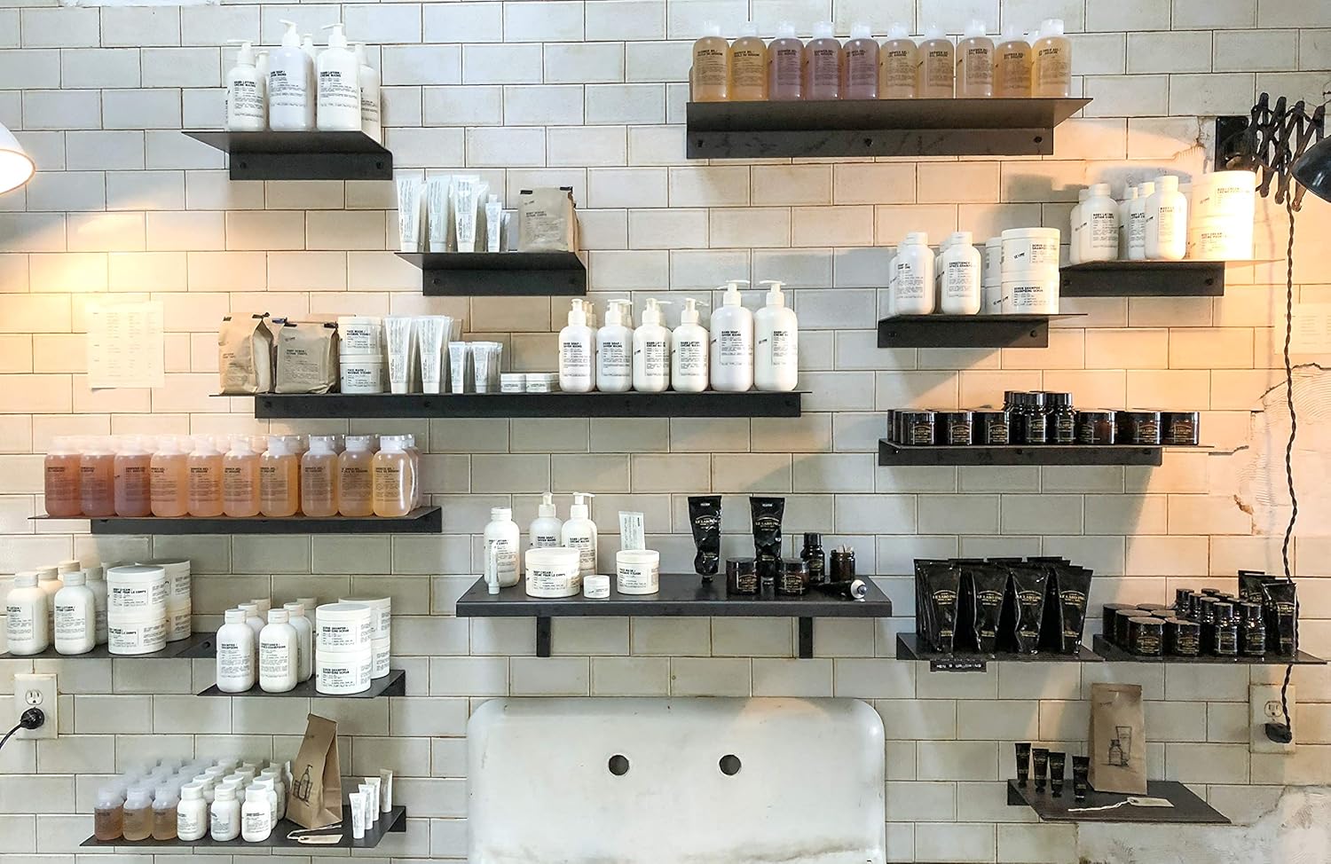 DIY CARTEL Made in USA Linear Floating Shelf - Raw Steel/Metal - Industrial Heavy Duty Metal Wall Mounted Modern Rustic Shelf Ledge (48-inch x 8-inch)