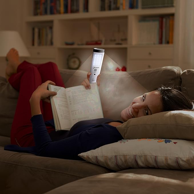 Bluetech A1EMERGENCYLIGHT Avalon LED Flashlight Night Emergency Preparedness, Portable Unit with Motion Detection,Power Failure Light & ETL Approved Blackout Light, 1 Pack, White