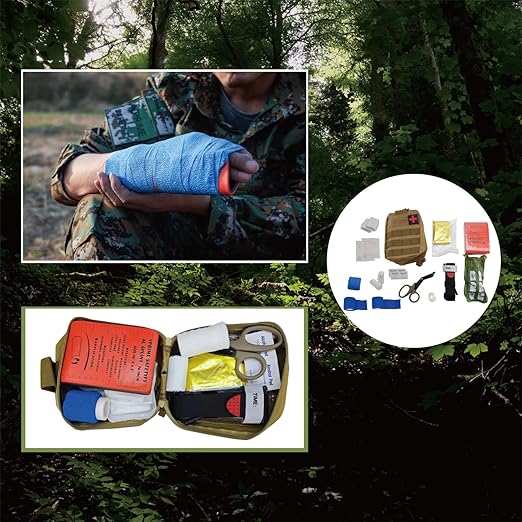 First Aid Splint 36" X 4.3" Orange -Waterproof First Aid Medical Tactical Field Splint For Bone Fracture Treatment (2, Folded)