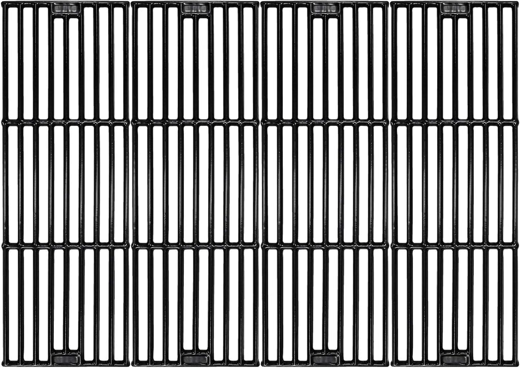Uniflasy Cooking Grid Grates Replacement for Chargriller 2121, 2123, 2222, 2828, 3001, 3008, 3030, 3725, 4000, 5050, 5252, 5650, King Griller 3008 5252, 19 3/4 x 6 3/4 Inches for Each, 4 Pack