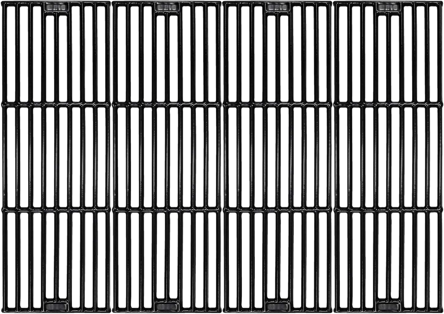 Uniflasy Cooking Grid Grates Replacement for Chargriller 2121, 2123, 2222, 2828, 3001, 3008, 3030, 3725, 4000, 5050, 5252, 5650, King Griller 3008 5252, 19 3/4 x 6 3/4 Inches for Each, 4 Pack